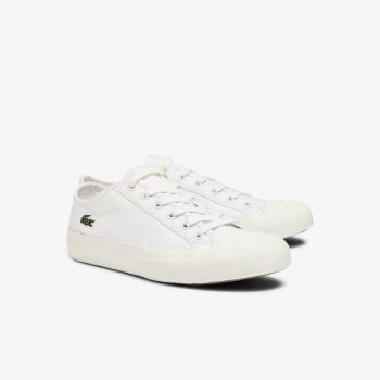 Lacoste Topskill Canvas Sneakers - Tenisky Dámské Bílé / Bílé | CZ-39ab64